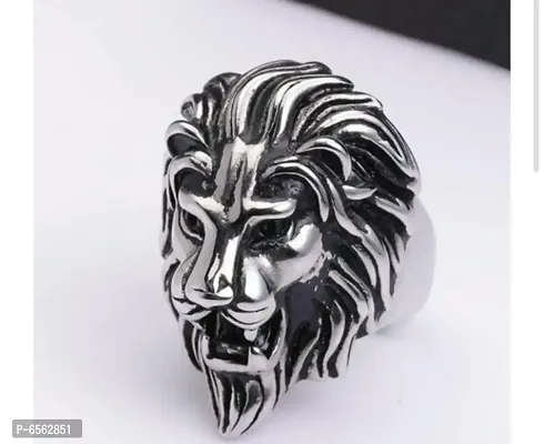 Stylish And Party-Wear Stainless Steel Rings For Men and Boys-thumb0