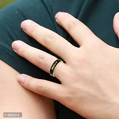 Amazing Mahakal Stainless Steel Rings For Men and Boys-thumb3