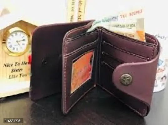 Stylish Leatherette Wallet For Men/Boys-thumb2