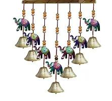 Beautiful Handmade Traditional Art Hanging Jhumar Showpiece Wind Chimes-thumb2