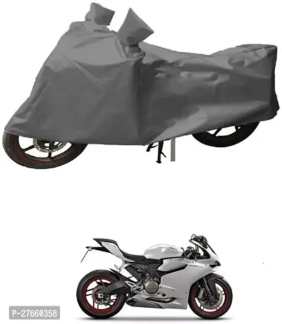Ducati899 Panigale1 X Bike Cover Grey Matty-thumb0