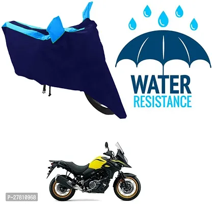 Classic Bike Body Cover Blue For Suzuki V-Strom 650 XT