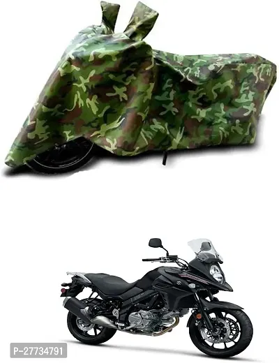 Designer Two Wheeler Cover For Suzuki V Strom 650