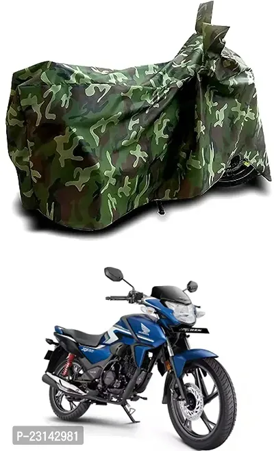 RONISH Dust Proof Two Wheeler Cover (Multicolor) For Honda SP 125_a74-thumb0