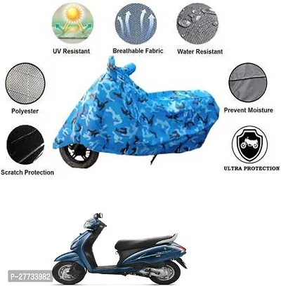 Durable and Water Resistant Polyester Bike Cover For Honda Activa