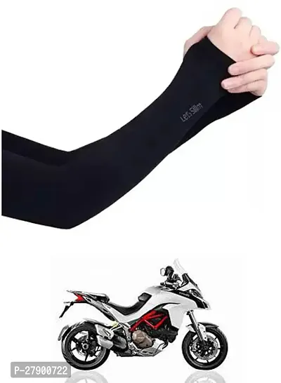 Stylish Breathable and Stretchable Arm Sleeve With Thumb Hole For Ducati Multistrada-thumb0