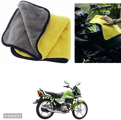 Stylish Bike Cleaning Cloth For Hero HF Deluxe Eco-thumb0