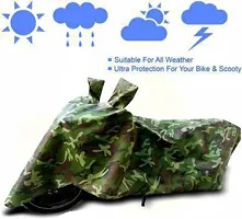 Designer Cycle Cover Green Jungle For Leader Scout 26T-thumb3