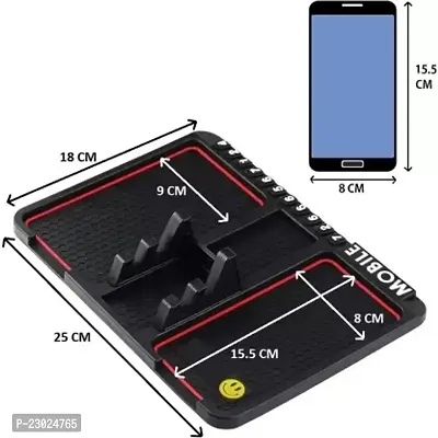 Car Dashboard Pad Mat/Car Mat/Car Cell Phone Holder Mat For BMW 320D-thumb4