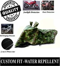 Durable and Water Resistant Polyester Bike Cover For Suzuki Hayate EP-thumb2