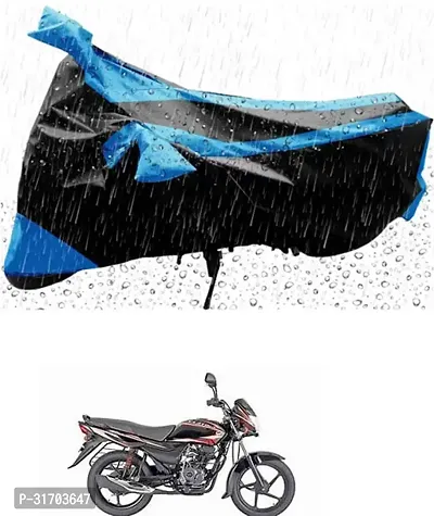 Useful Solid Waterproof Two Wheeler Cover Bajaj Platina-thumb0