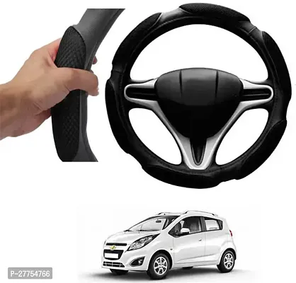 Car Steering Cover Black 6G Skidproof For Chevrolet Beat