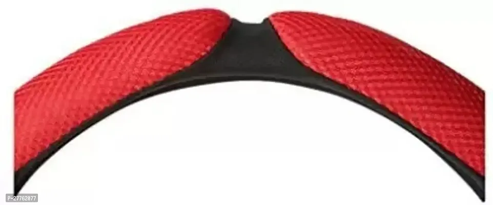 Car Steering Cover Red Black 6G Better Grip For Hyundai Xcent Facelift-thumb4