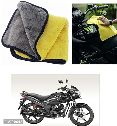 Stylish Bike Cleaning Cloth For Hero Passion-thumb0