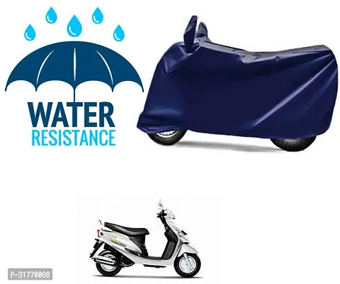 Splendid Waterproof Polyester Two Wheeler Cover Suitable For Mahindra Rodeo RZ Bikes