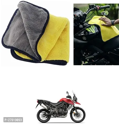 Stylish Bike Cleaning Cloth For Triumph Tiger 800-thumb0