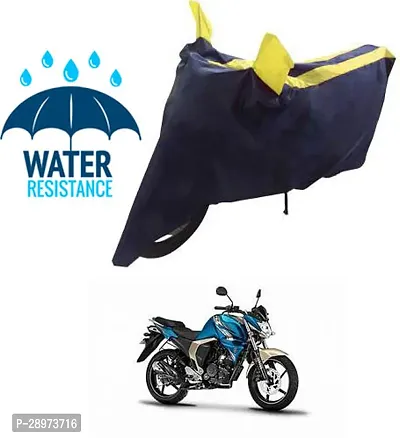 Stylish Waterproof Two Wheeler Cover For Yamaha FZ-S Motorcycle