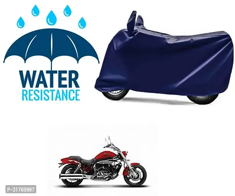 Splendid Waterproof Polyester Two Wheeler Cover Suitable For Hyosung Avenger 220 DTS-i Bikes