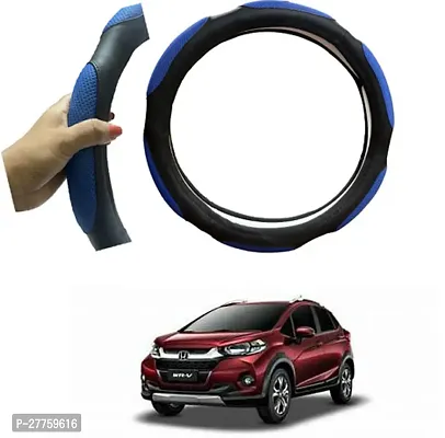 Car Steering Cover Blue 6G Heat Resistant For Honda Wrv