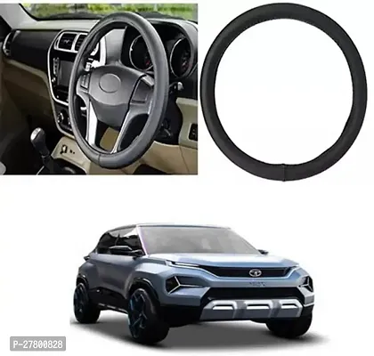 Designer Car Steering Cover Round Black For Tata H2X