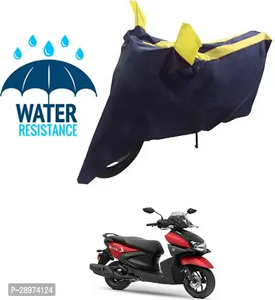 Stylish Waterproof Two Wheeler Cover For Yamaha RayZR 125 Fi Motorcycle