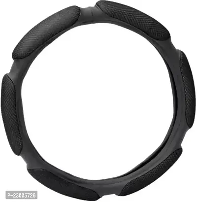 Car Better Grip Black Steering Wheel Cover (Slip-in) For Maruti Suzuki Ertiga 2019-thumb4