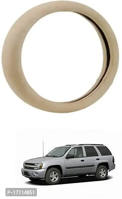 Car Stering Cover Round Beige For Trailblazer