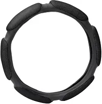 Car Steering Cover Black 6G Skidproof For Tata Indica Vista-thumb2