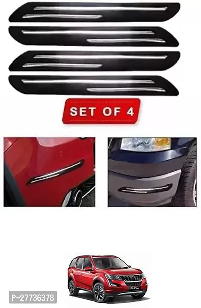 Protective Silicone Car Bumper Protector Guard For Mahindra XUV 500-Pack Of 4