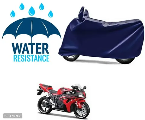 Splendid Waterproof Polyester Two Wheeler Cover Suitable For Honda CBR 1000RR Bikes