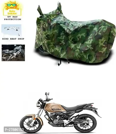 Designer Bike Body Cover Jungle Green For Hero Motocorp Xpulse 200T