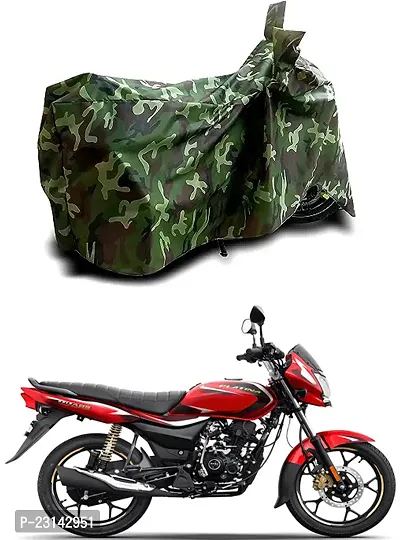 RONISH Dust Proof Two Wheeler Cover (Multicolor) For Bajaj Platina 110_a48