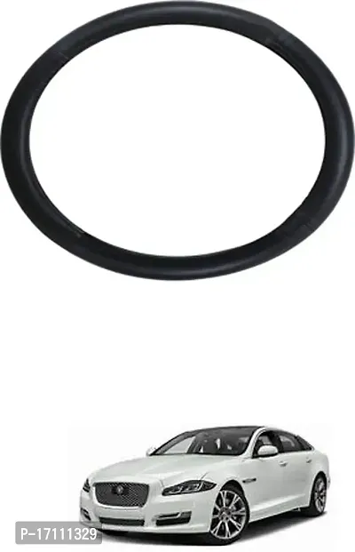 Car Stering Cover Round Black For XJL-thumb0