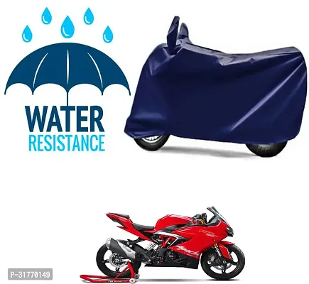 Splendid Waterproof Polyester Two Wheeler Cover Suitable For TVS All Bike Models