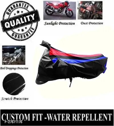 Protective Polyester Bike Body Covers For Mahindra CB 500-thumb5