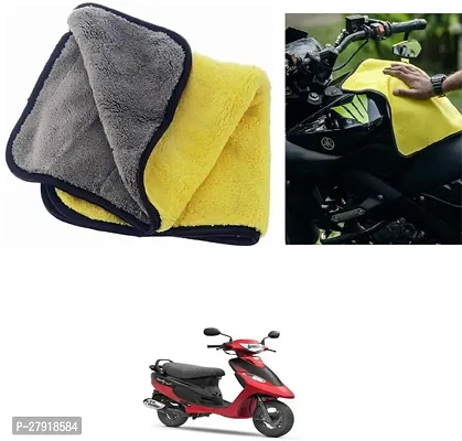 Stylish Bike Cleaning Cloth For TVS Scooty Pep+