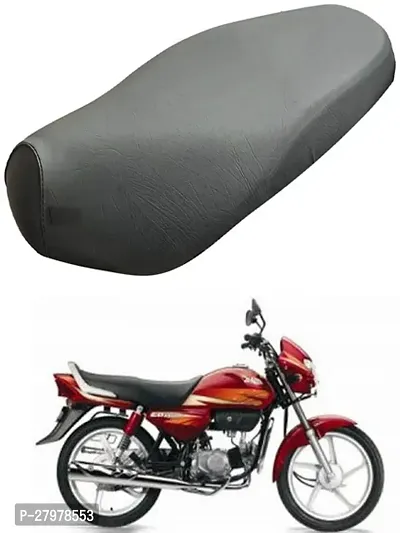 Two Wheeler Seat Cover Black For Honda Cd