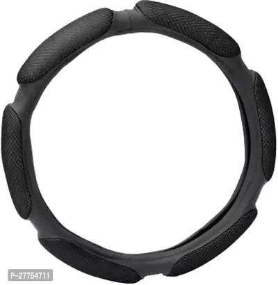 Car Steering Cover Black 6G Skidproof For Bmw 320D-thumb3