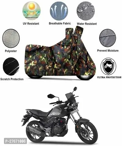 Protective Polyester Bike Body Covers- Hero Xpulse 200T-thumb0