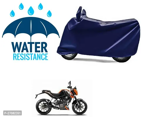 Designer Bike Body Cover Navy Blue For Ktm Duke 200