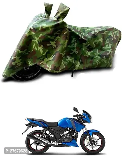 Protective Polyester Bike Body Covers For TVS Apache 150