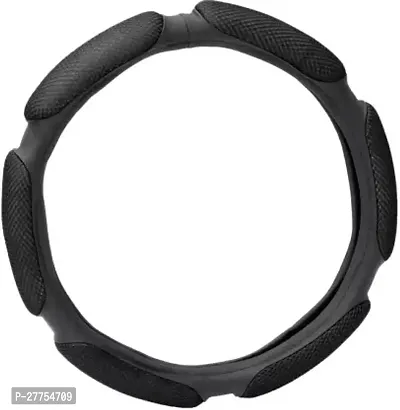 Car Steering Cover Black 6G Skidproof For Universal For Car 100-thumb3