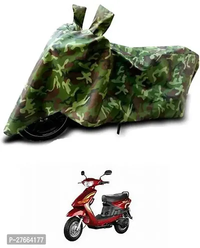 Stylish Multicoloured Polyester Universal For Bike Yo Spark Bike Cover