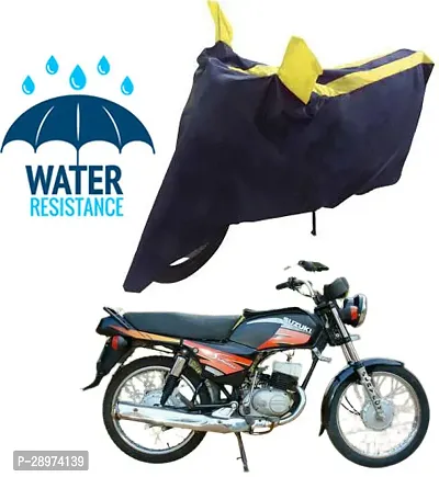 Stylish Waterproof Two Wheeler Cover For Suzuki Samurai Motorcycle-thumb0