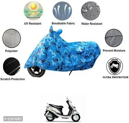 Dust and Water Resistant  Polyester Mahindra Rodeo RZ Bike Cover-thumb0