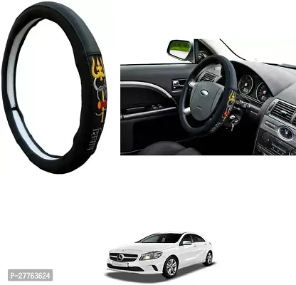 Stylish Car Steering Cover OM NAMAH SHIVAY For Mercedes Benz A180