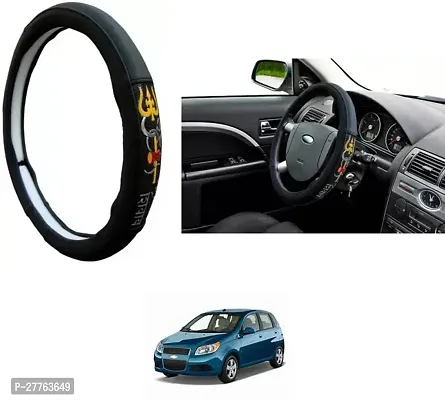 Stylish Car Steering Cover OM NAMAH SHIVAY For Chevrolet Aveo-thumb0