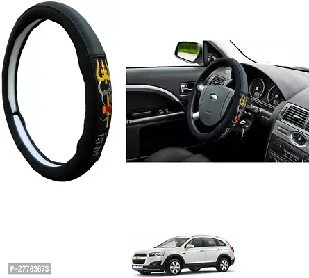 Stylish Car Steering Cover OM NAMAH SHIVAY For Chevrolet Captiva