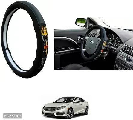 Stylish Car Steering Cover OM NAMAH SHIVAY For Honda Civic