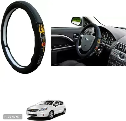 Stylish Car Steering Cover OM NAMAH SHIVAY For Chevrolet Sail UVA